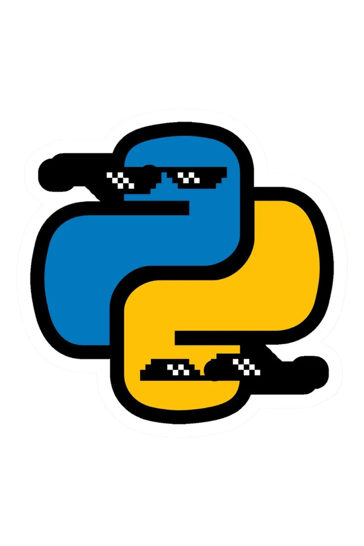 Python Programming Cool Logo